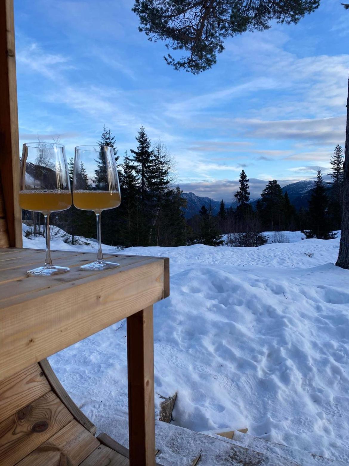 Vidsyn Midjas Hotel Vistad Bagian luar foto